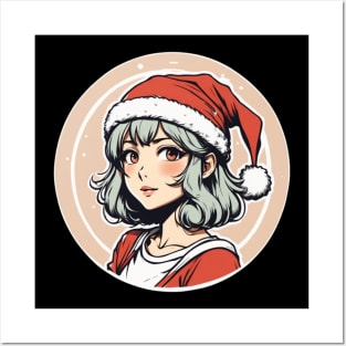 Your Silver Haired waifu is wearing a red hat Posters and Art